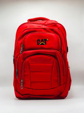 Caterpillar Red School Backpack – Stylish Multipurpose Bag for Boys & Girls